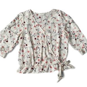 Sienna Sky Floral blouse Size M